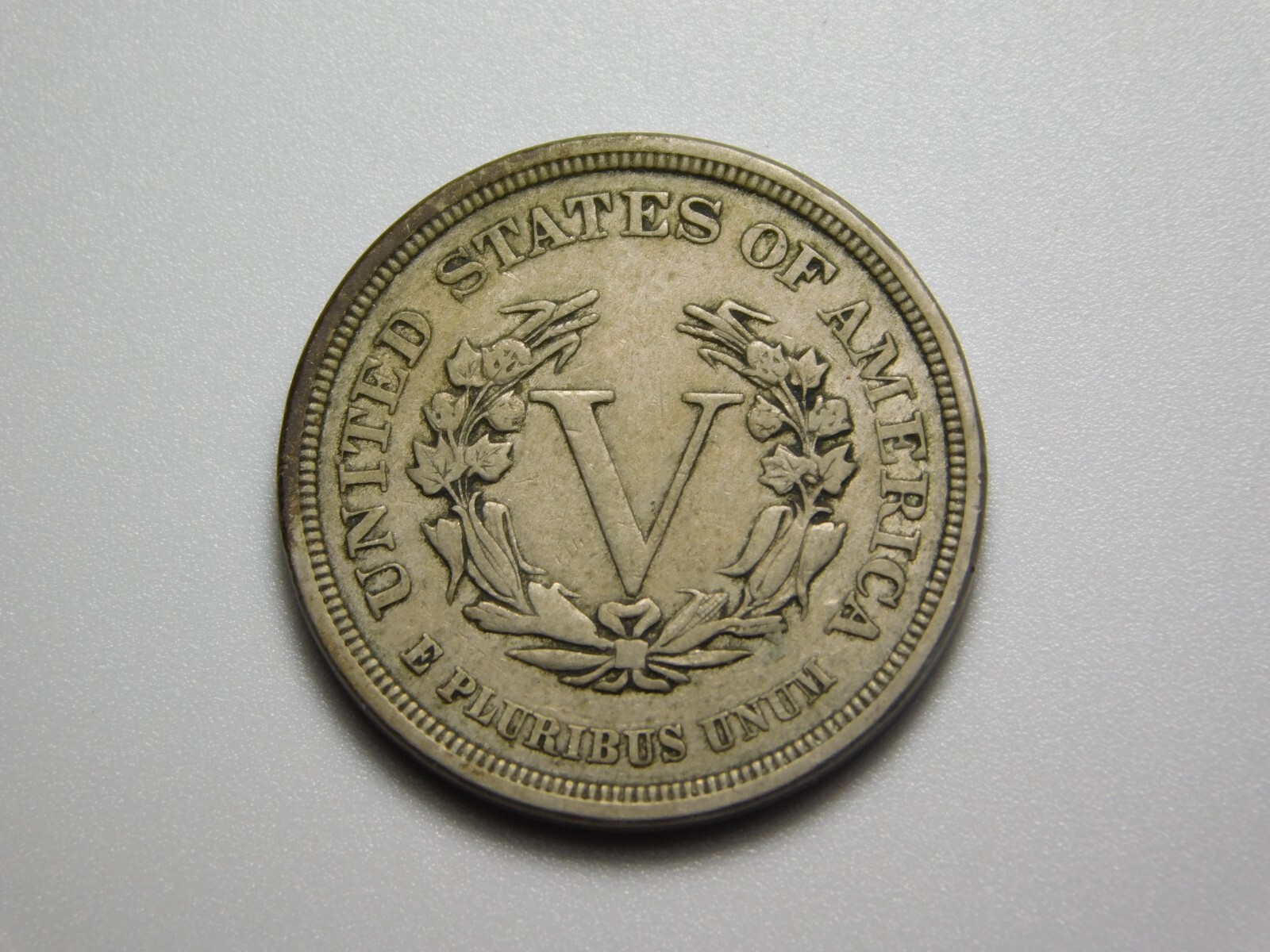 US COIN 1883 LIBERTY HEAD V NICKEL NO CENTS