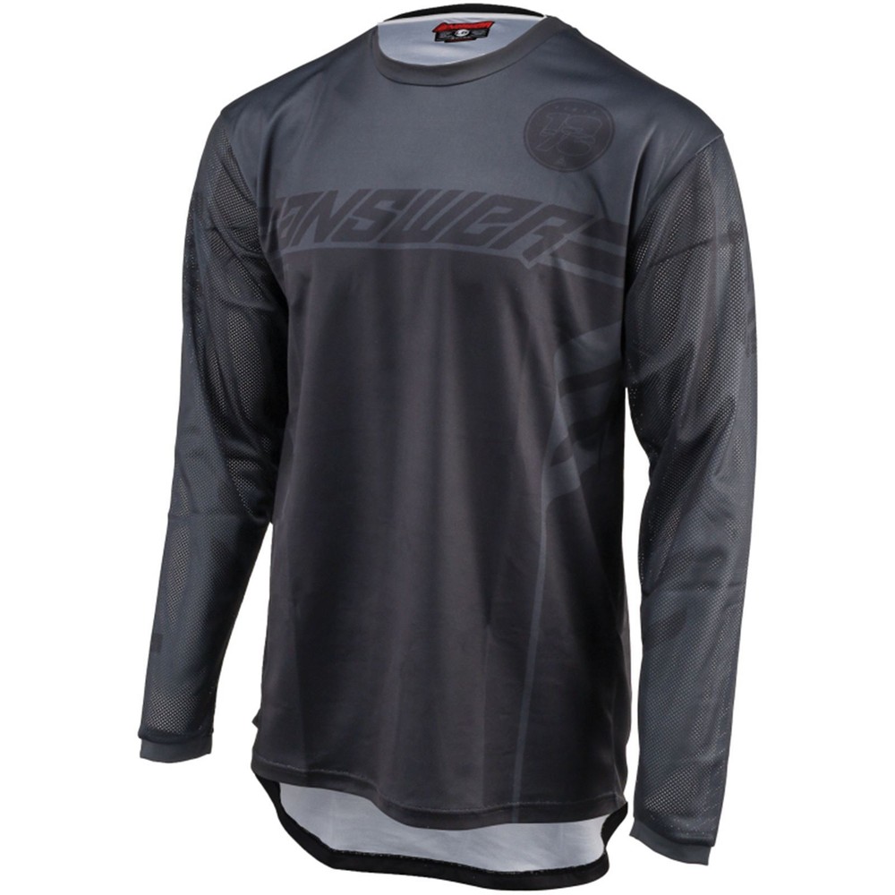 Answer 442489 Black/Grey Large 25 Arkon Nitrus Jersey