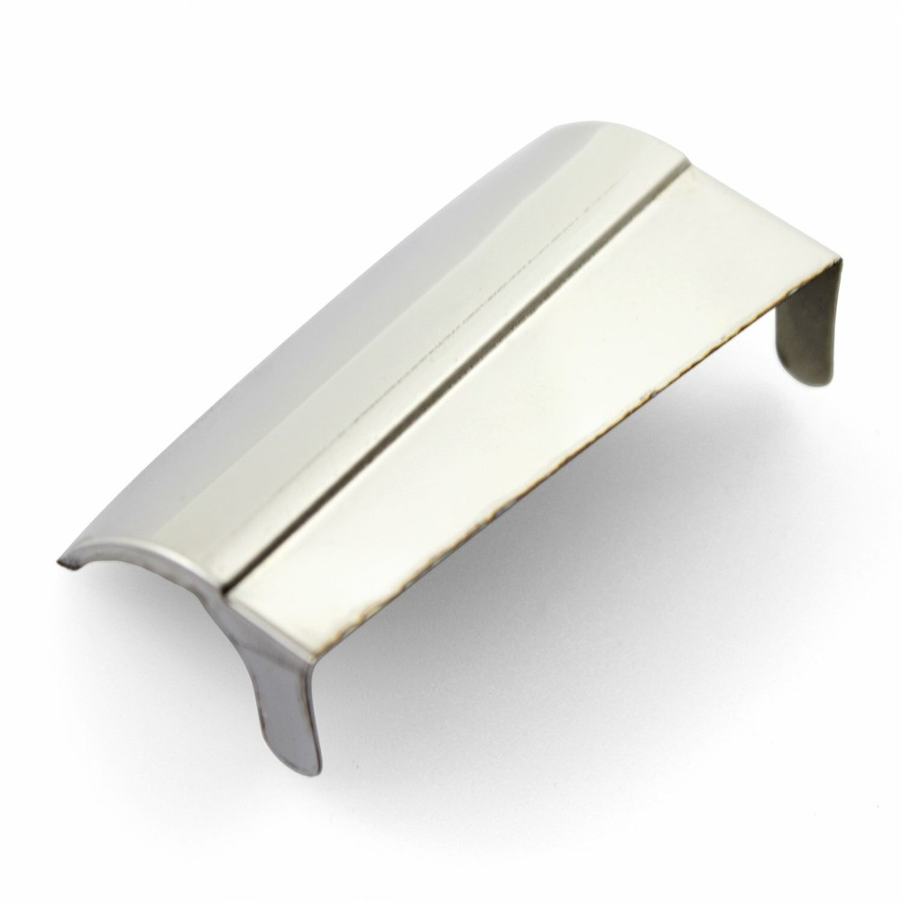 Stainless Steel Hinge covers for VW Beetle BUG Type 1 Split Oval Deluxe