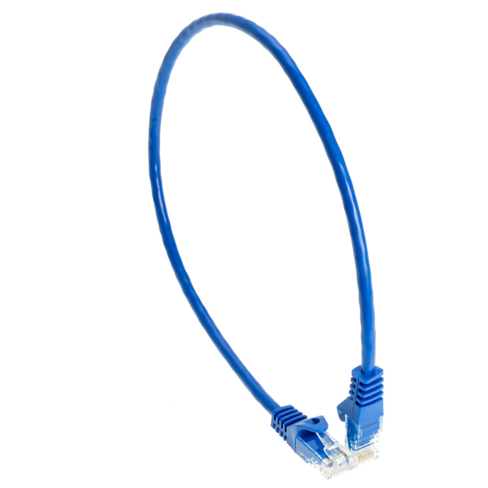 CAT6e/CAT6 Ethernet LAN Network RJ45 Patch Cable Blue 1.5FT- 20FT Multipack LOT