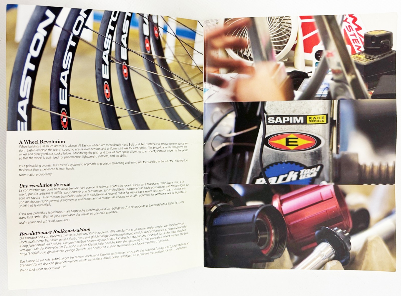 2008 EASTON Bicycle Products Catalog