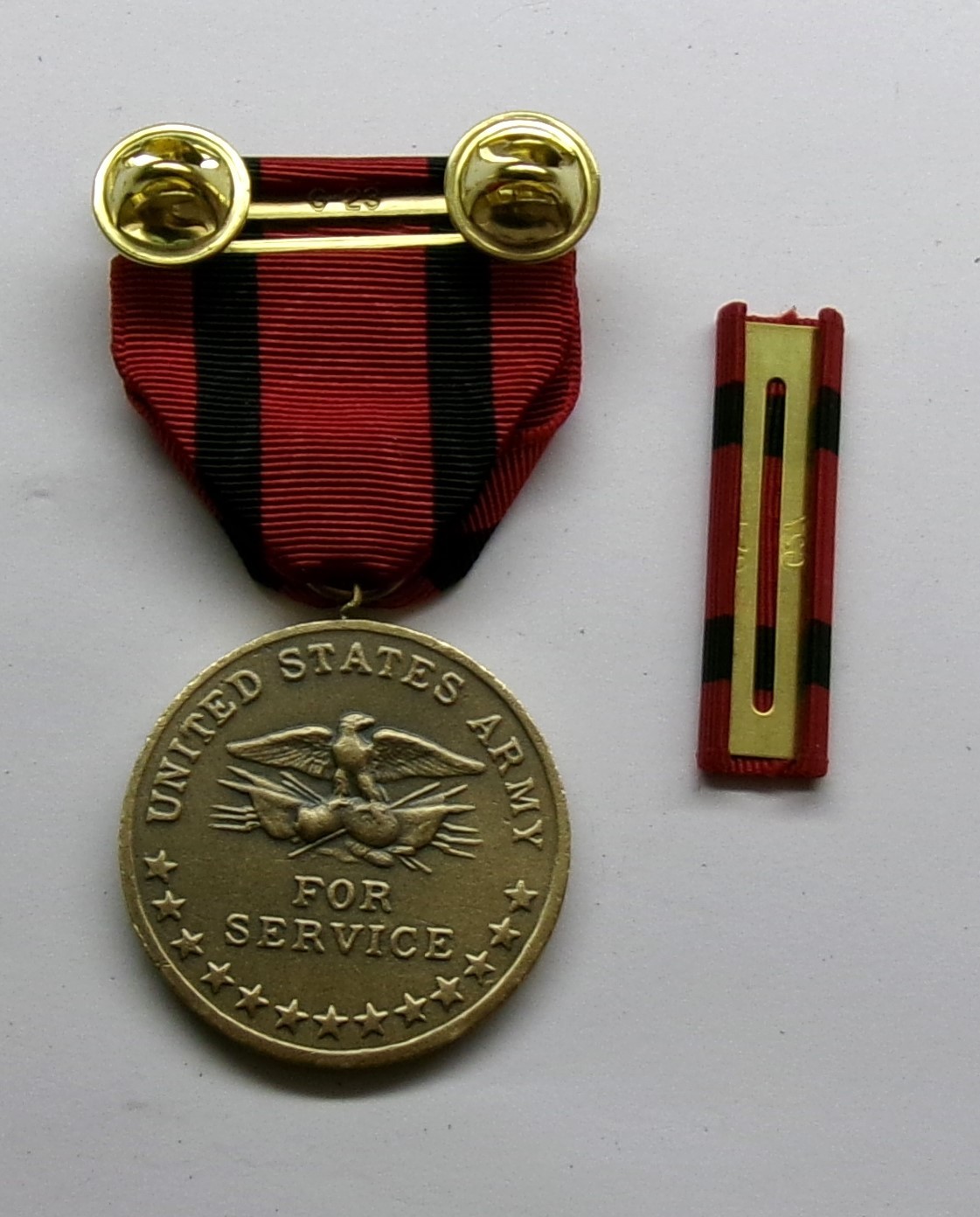 Indian Wars Military Medal & RIBBON