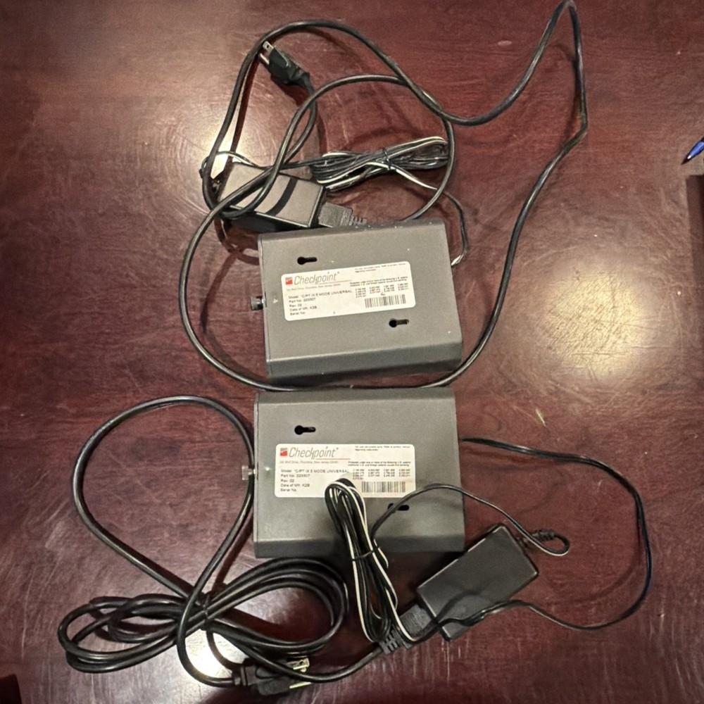 2 CHECKPOINT Counterpoint C/PT IX 5 MODE With Power Adapter