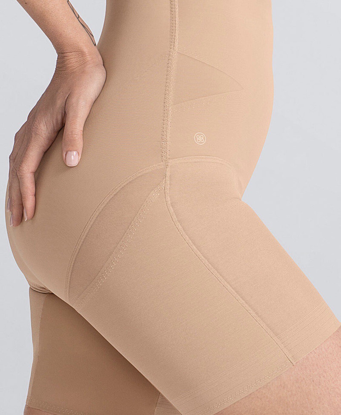 Honeylove SuperPower Short Women's Large Shapewear Sand Sculptwear New W Tags XL