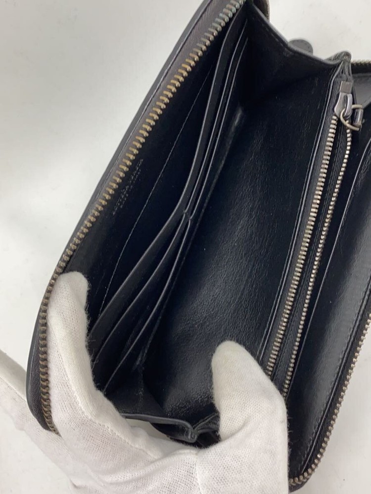 BOTTEGA VENETA Long Wallet Black Solid Men's
