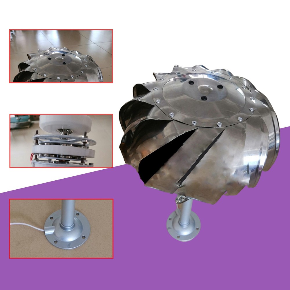 Wind Ball Type Multi-blade Start Low Wind Speed Vertical Wind Ironless Generator