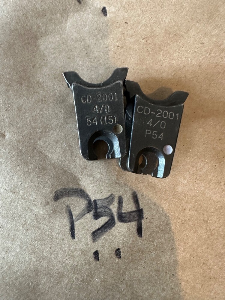 PANDUIT CD 2001 COMPRESSION DIE  P54