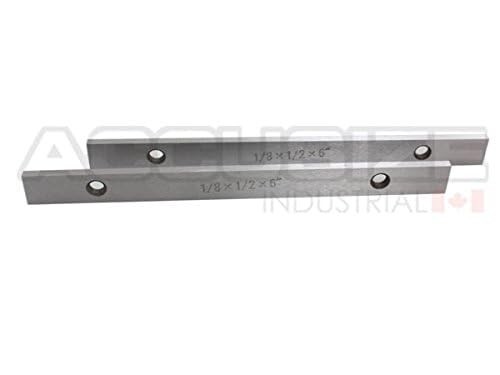 1/8'' Thickness 10 Pairs Precision Parallel Sets, 6'' Length for Machine Setup