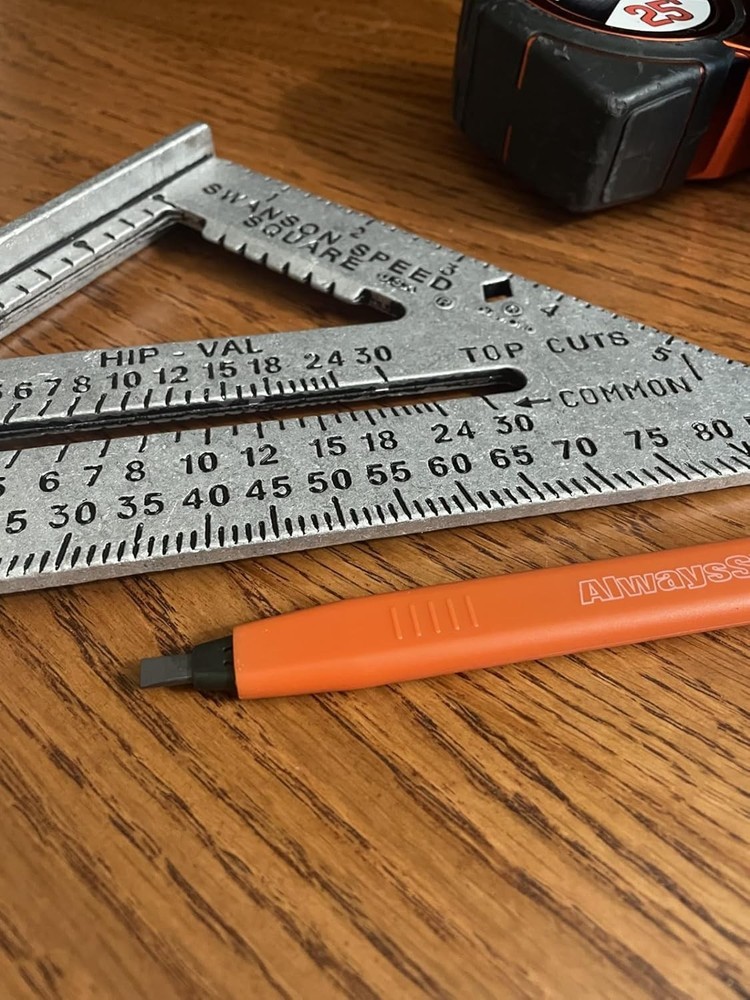 Durable Mechanical Carpenter Pencils - 2 Pack with Extra Graphite Tips Included