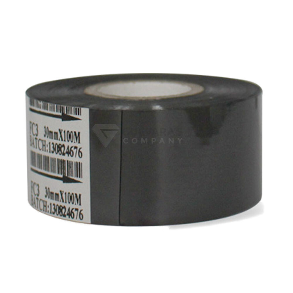 1 Roll Coding Pring Machine Replacement Code Ink Roll Black Color Ribbon