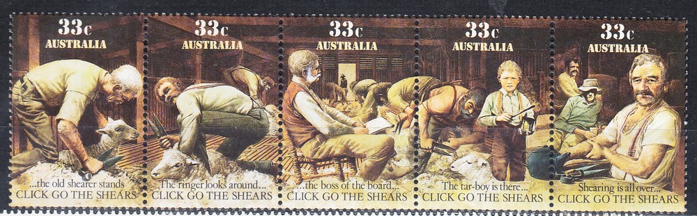 W AUSTRALIA 0987a SHEARERS UNION