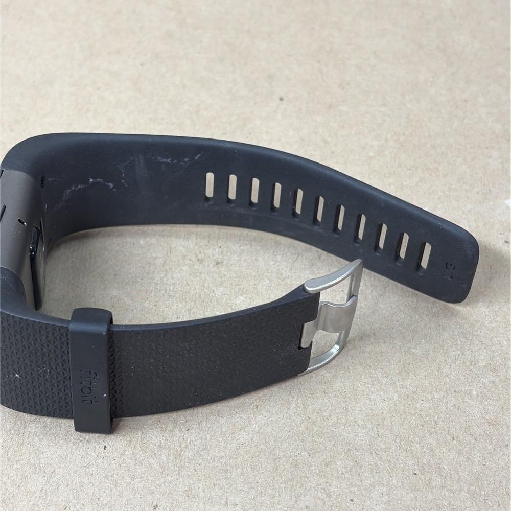 Fitbit Surge Activity Tracker Watch FB501 Large Black No charger Untested