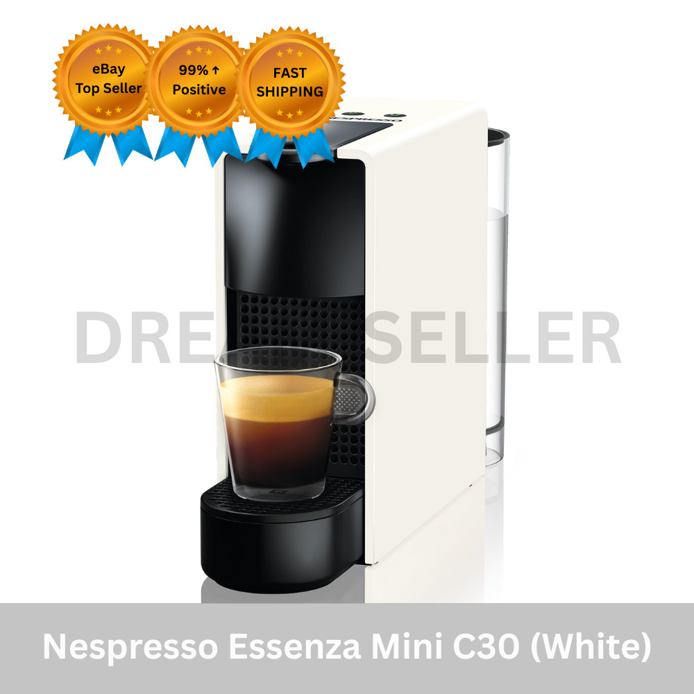 Nespresso Essenza Mini C30 Coffee Machine 220-240V (White)