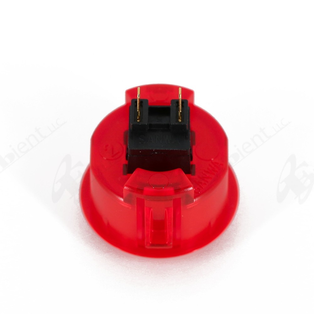 Sanwa Original OBSC-30 Red Translucent Push Button JAMMA guitar killswitch