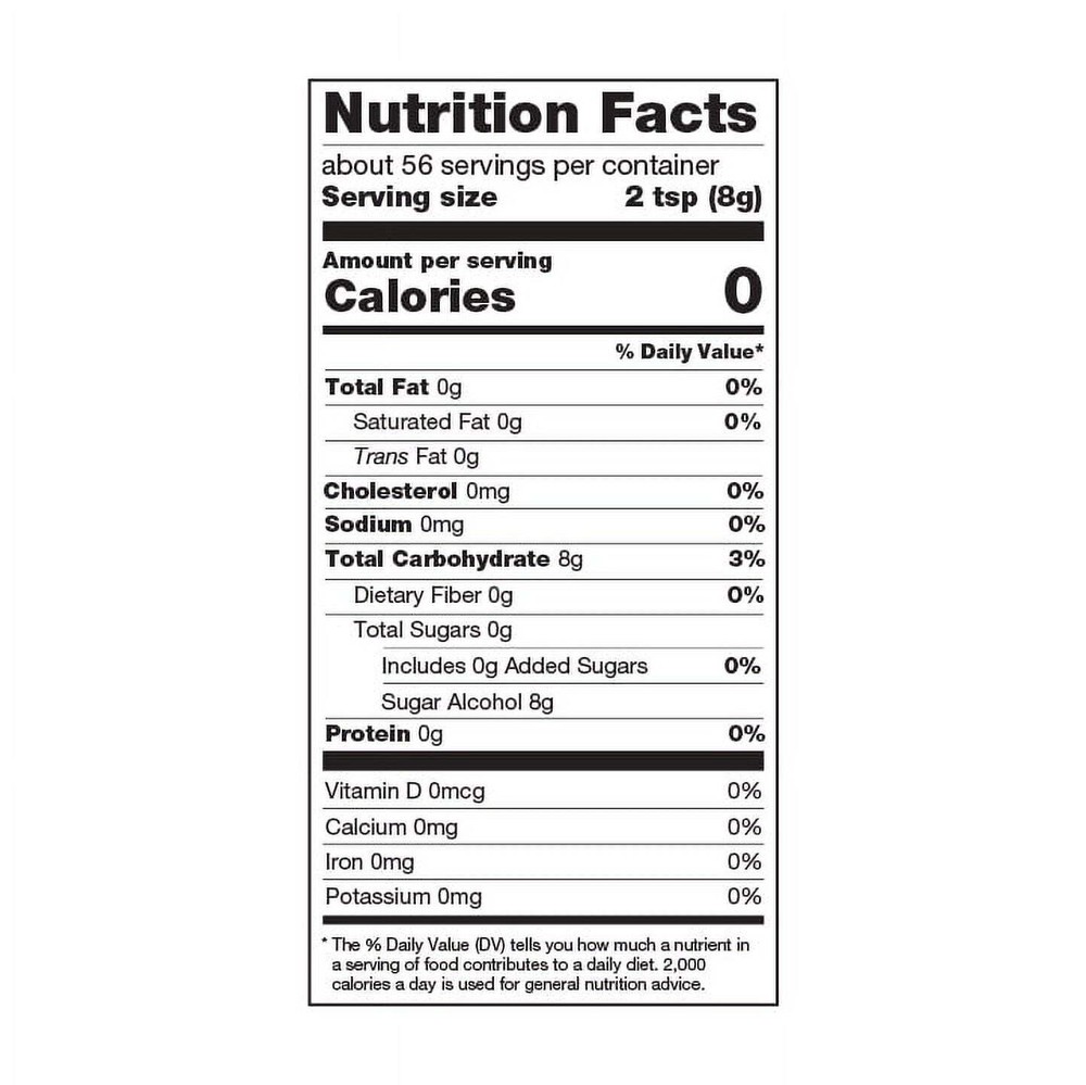 Zero Calorie Monk Fruit Sweetener Blend – 1 lb