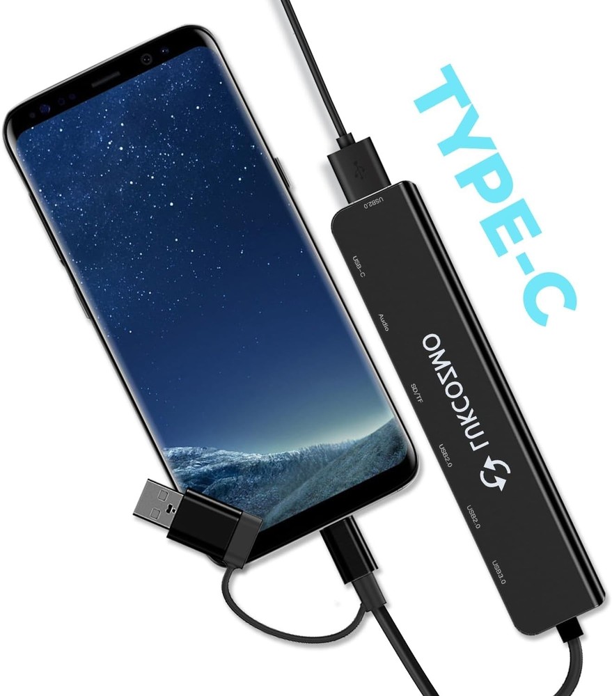 Multi-Functional USB C Dock: HDMI, SD Reader, Gigabit Ethernet & 100W PD Support