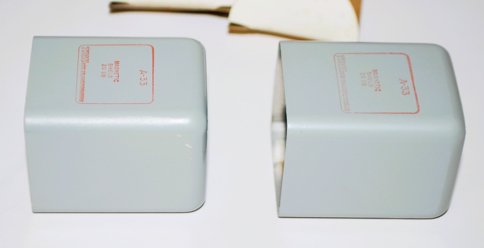 Pair of NOS TRW UTC A-33 20dB Magnetic Shields For UTC A Series transformers
