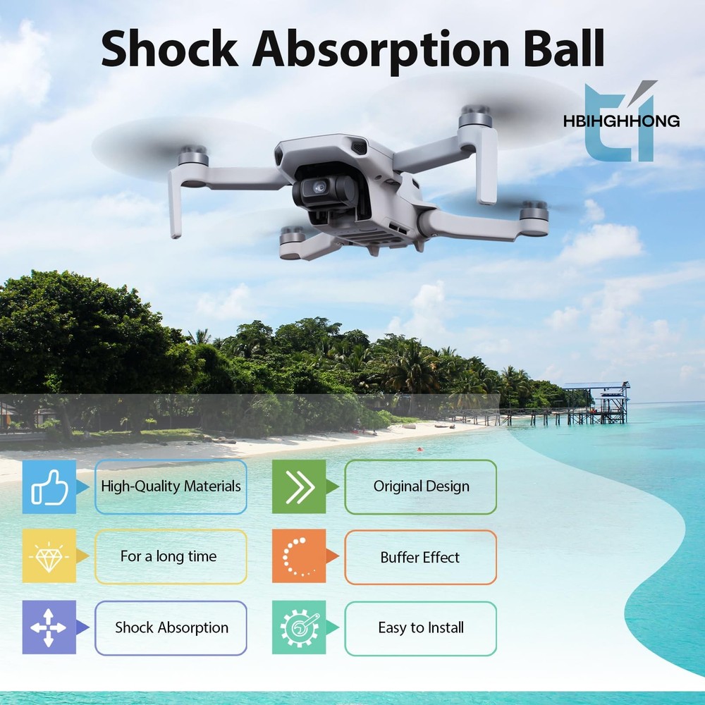 Replacement for DJI MiNi 2 Gimbal Shock Absorption Rubber Mavic Mini...