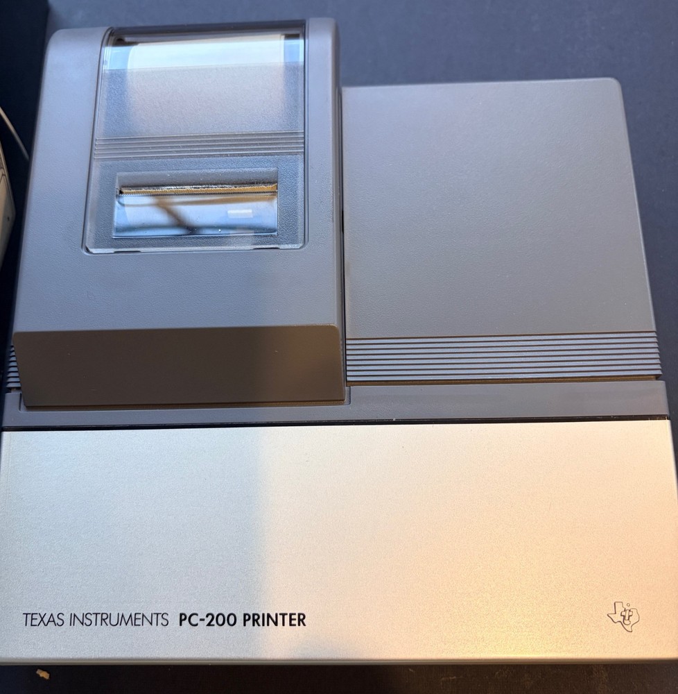 Texas Instruments PC-200 Thermal Printer Circa 1985 NIB