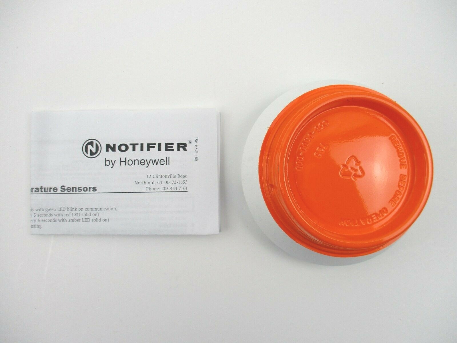 (NEW) NOTIFIER FSP-951T LOW-PROFILE INTELLIGENT PHOTOELECTRIC SENSOR, FLASHSCAN