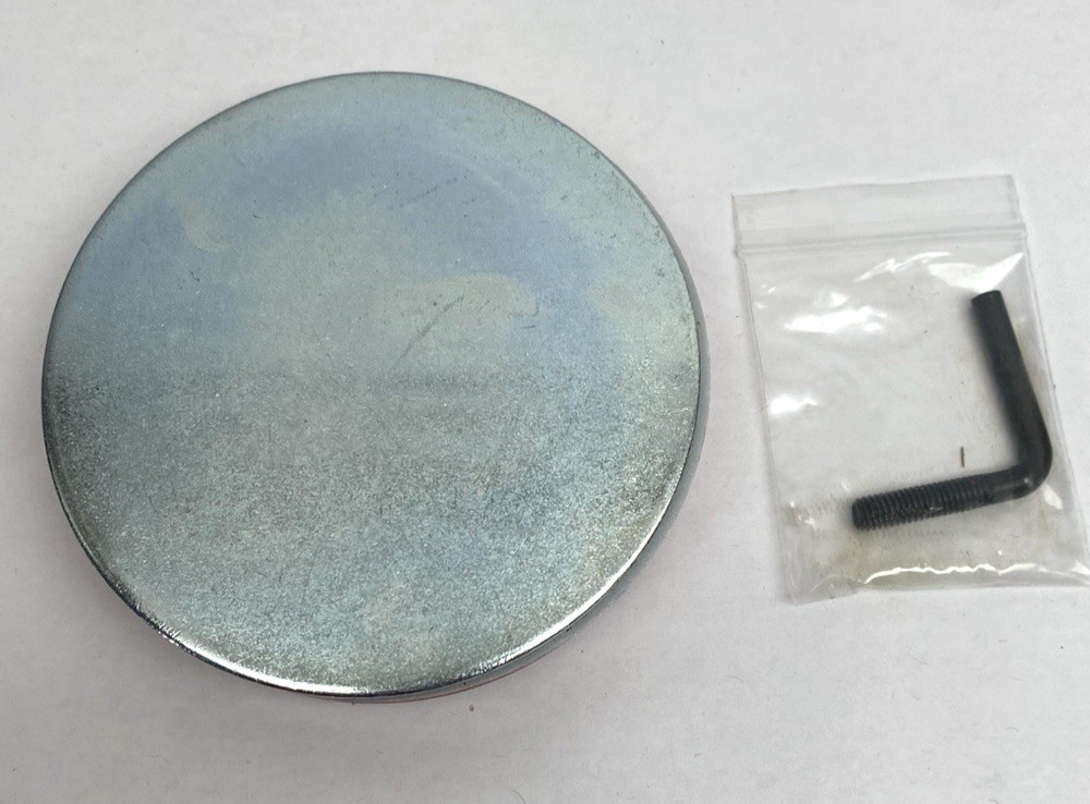 E897 C Eclipse Magnetics, Ferrite Shallow Pot Magnets With Hook And Holes