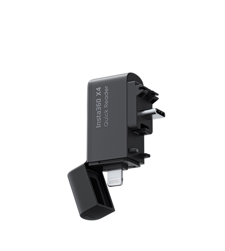Original Insta360 X4 Quick Reader - Fast & Convenient Data Transfer
