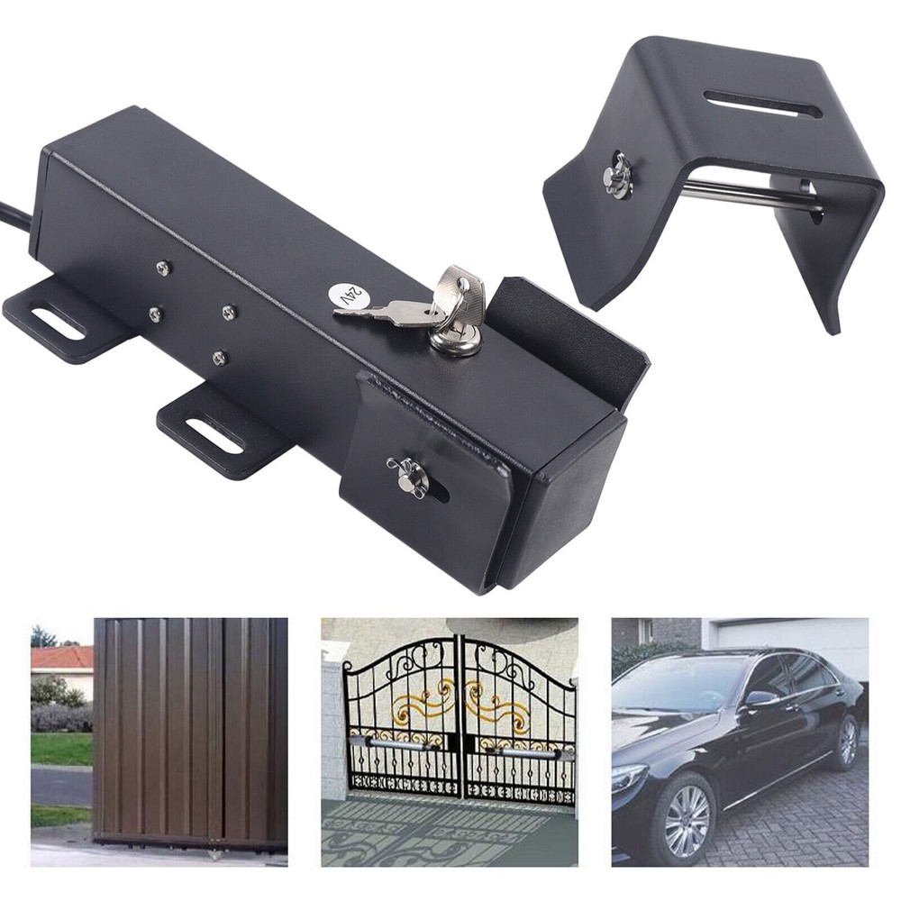 LM149 Electric Lock for Swing Gate Latch Opener System Double &Single Leaf 24VDC