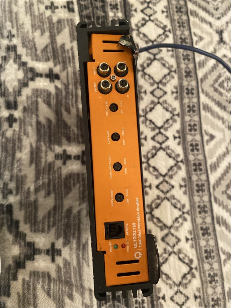 Quantum QE1600.1M Monoblock, Class AB Amplifier No tested