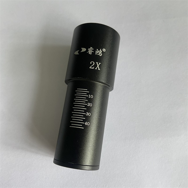 1PC 2X Microscope Barlow lens Magnifying Eyepiece for Biological Microscope