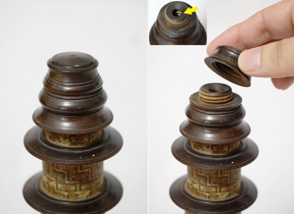 Nuremberg microscope Antique 18th-19th century German