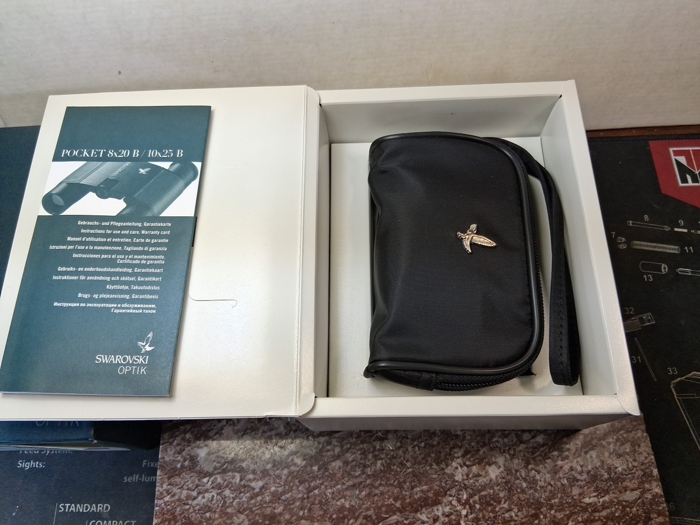 Swarovski Optik 8x20 B N Compact Binoculars NIB - Made in Austria
