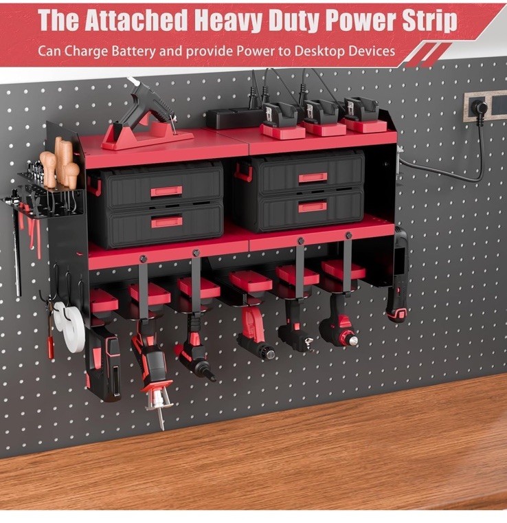 JXOYF tool organizer charging station
