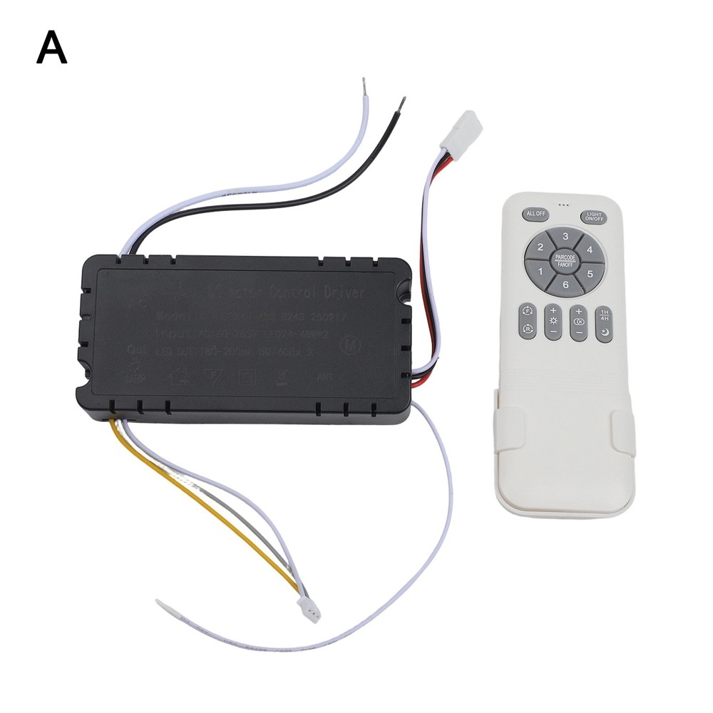 Bedroom Fan Light Conversion Kit with Remote Control No Dimming Receiver