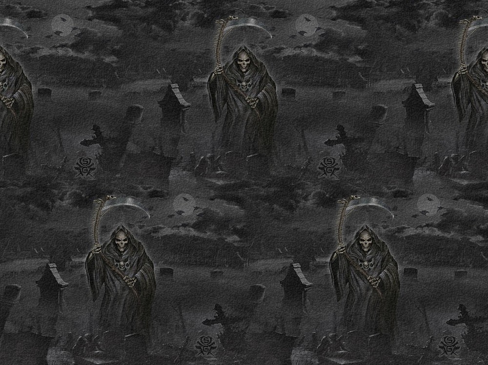 Grip-Tape Material Sheet - Grim Reaper