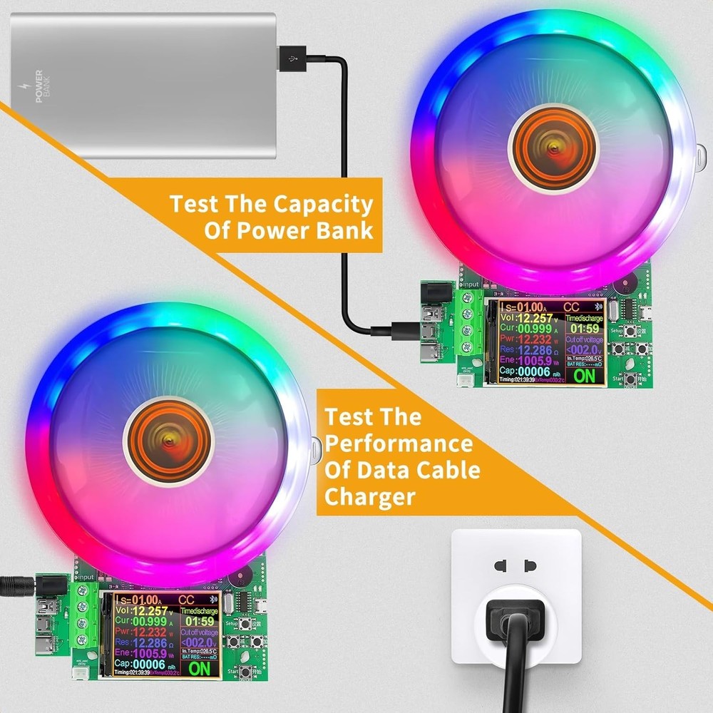 200V Battery Load Tester with Adjustable Constant Current & Intelligent Control