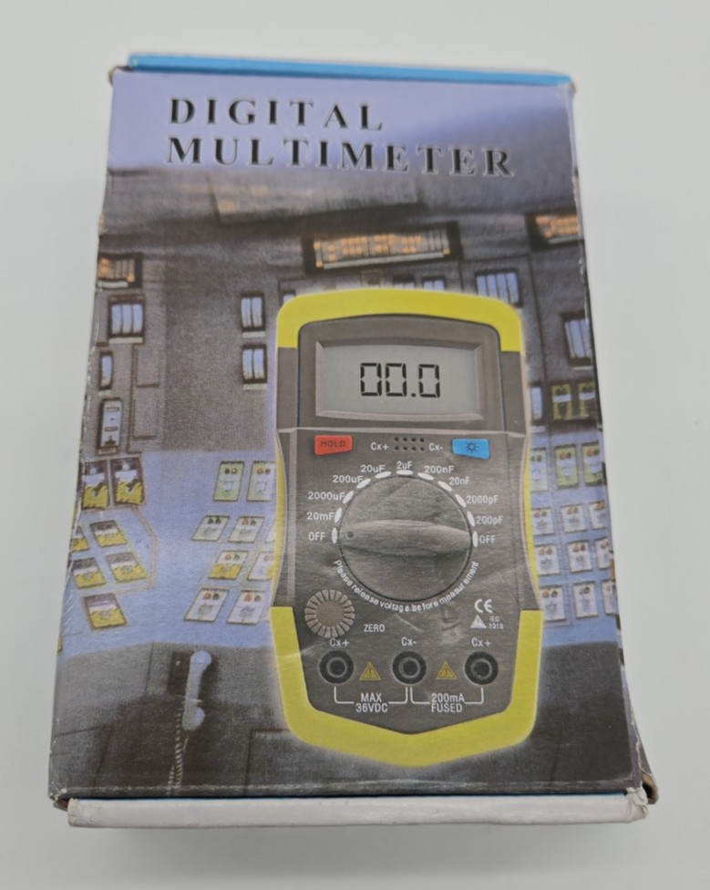 XC6013L Portable Handheld Digital Capacitance Capacitor Meter Tester