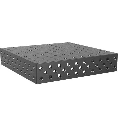 Square Riser Block, 500x500x100 mm, Nitrided [Open Box]