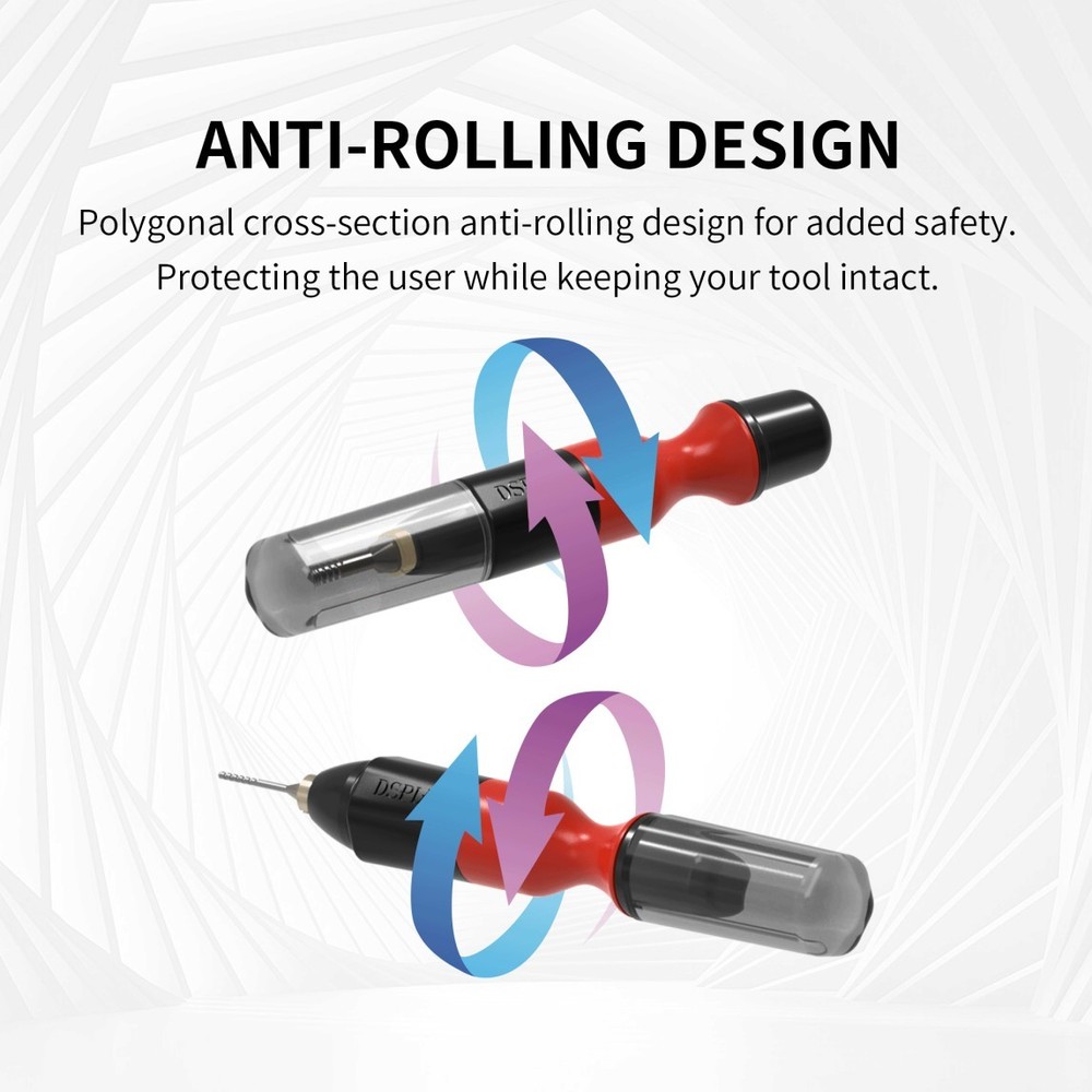 DSPIAE: Flat Core & Drill Bit Set [Option Kit 1] Photo Etch Chip Removal