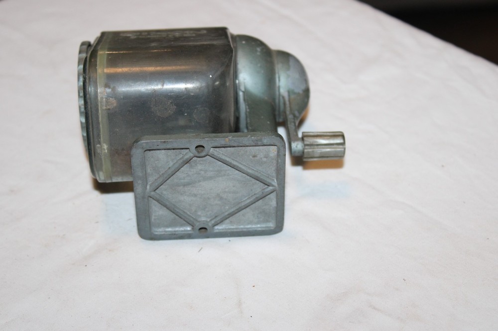 Vintage Dixon Pointer Pencil Sharpener No 15 Translucent Hopper USA
