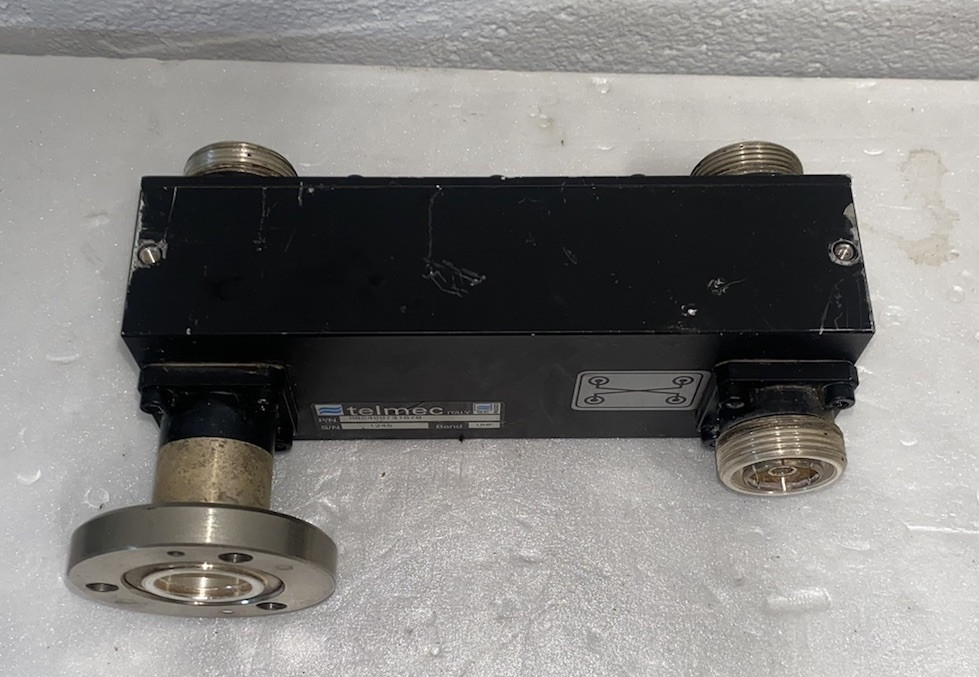 3kw UHF COUPLER / SPLITTER 2 WAY 400-900 Mhz -3 Db connectors 7/16-flange