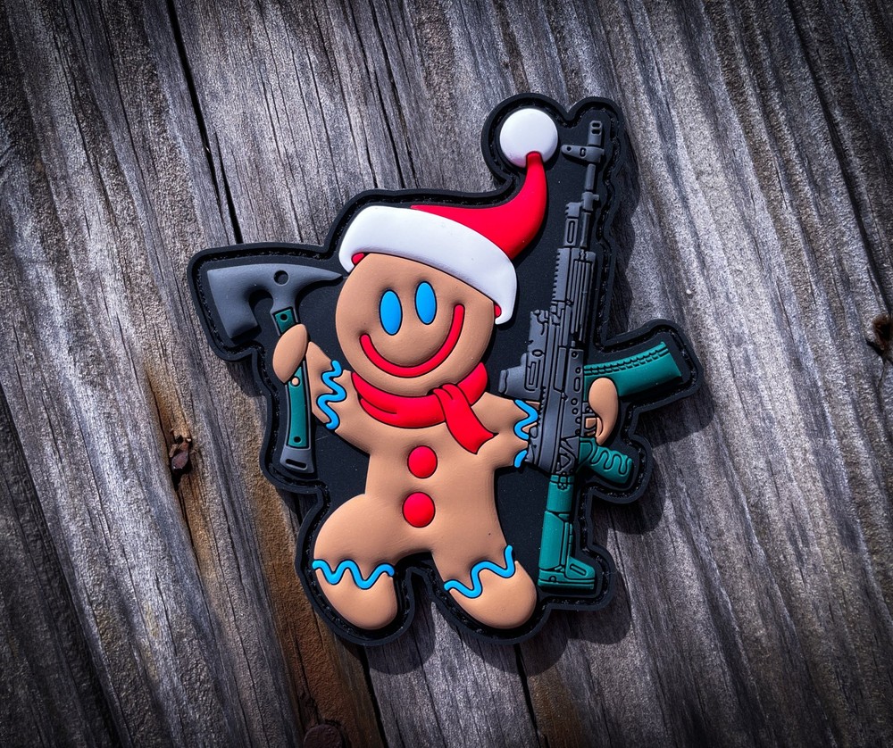 Patriot Patch Co. - Tactical Gingerbread Man - Patch