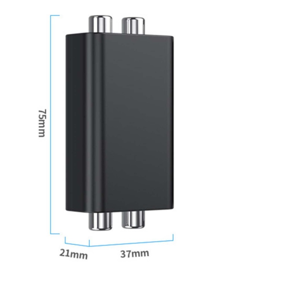 Ground Loop Noise Isolator Denoiser Anti-Interference for Audio Car Stereo