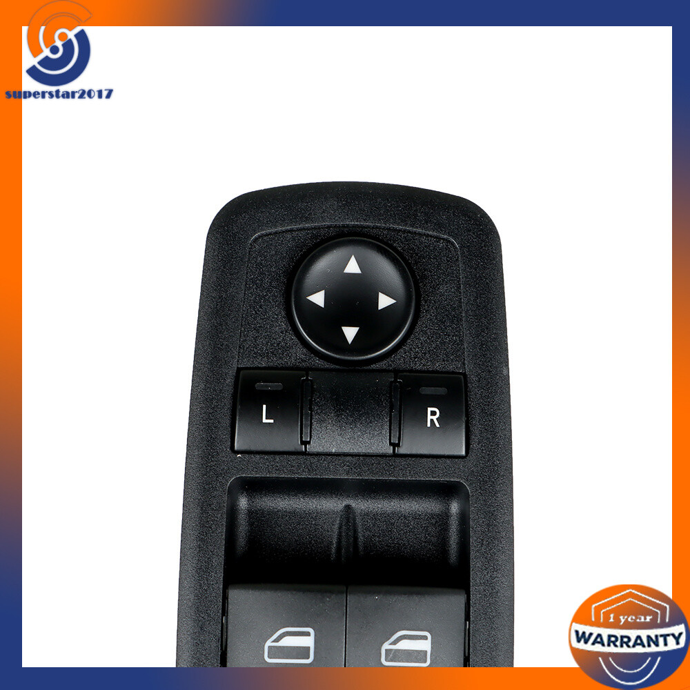 Left Window Control Switch Driver Side Power For 2011-2016 2017 Dodge 4-Door