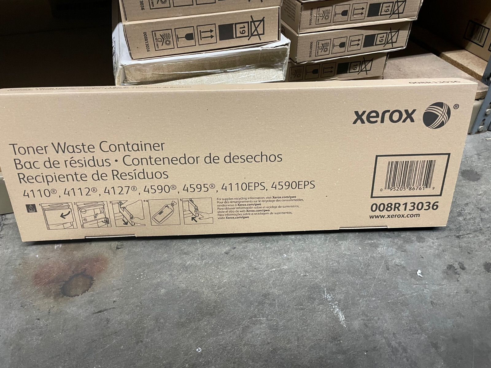Genuine Xerox 008R13036 Waste Toner Bottle 8R13036