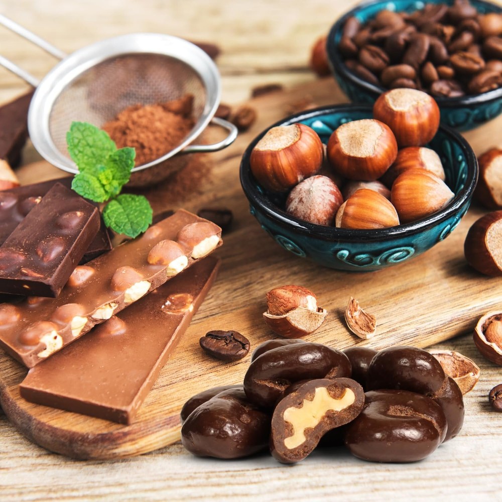 Dark Chocolate Covered Walnuts by It's Delish 10 Lbs