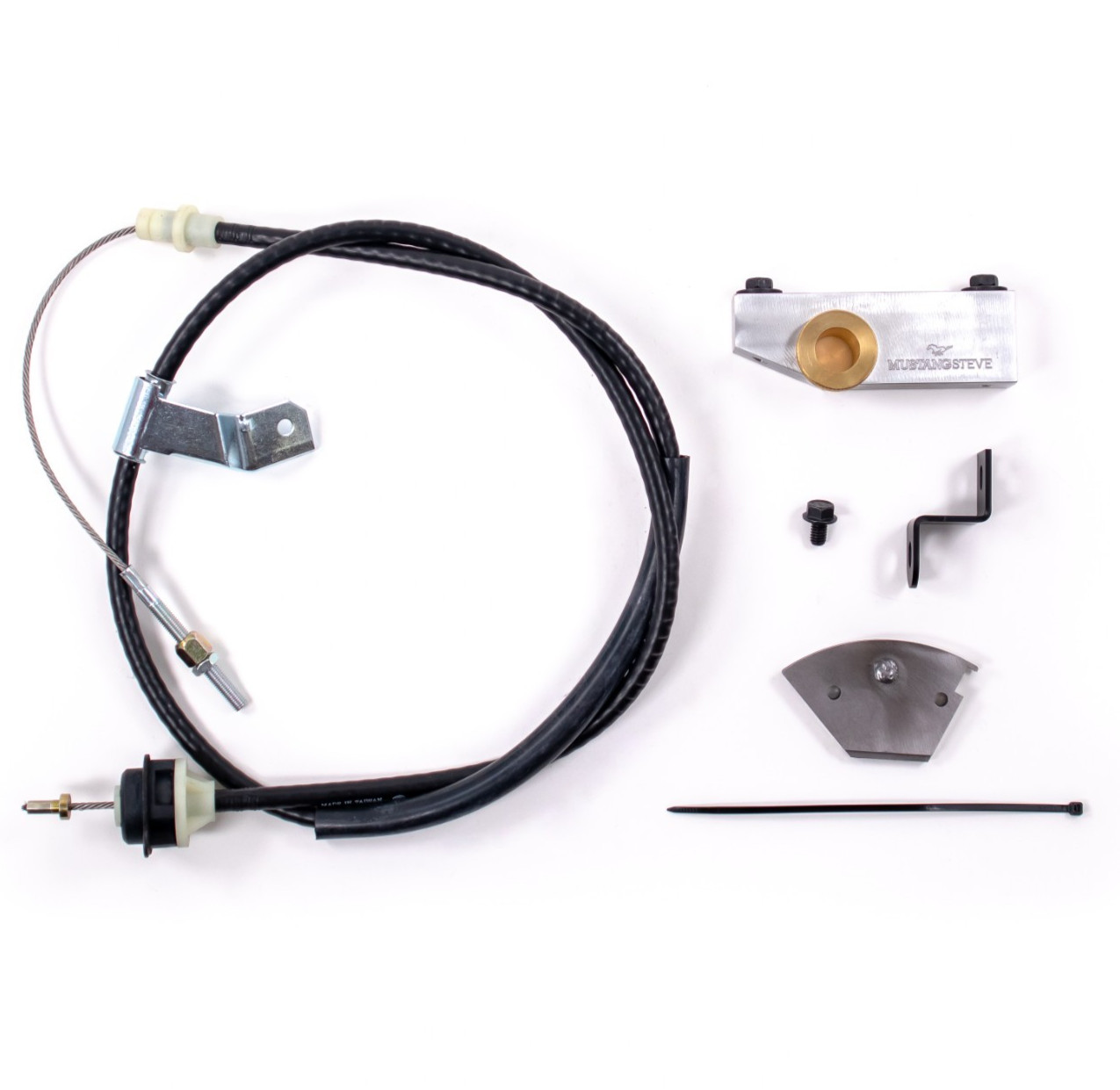 ORIGINAL Cable Clutch Conversion Ford Mustang 1967-1968 T5 Cable Conversion