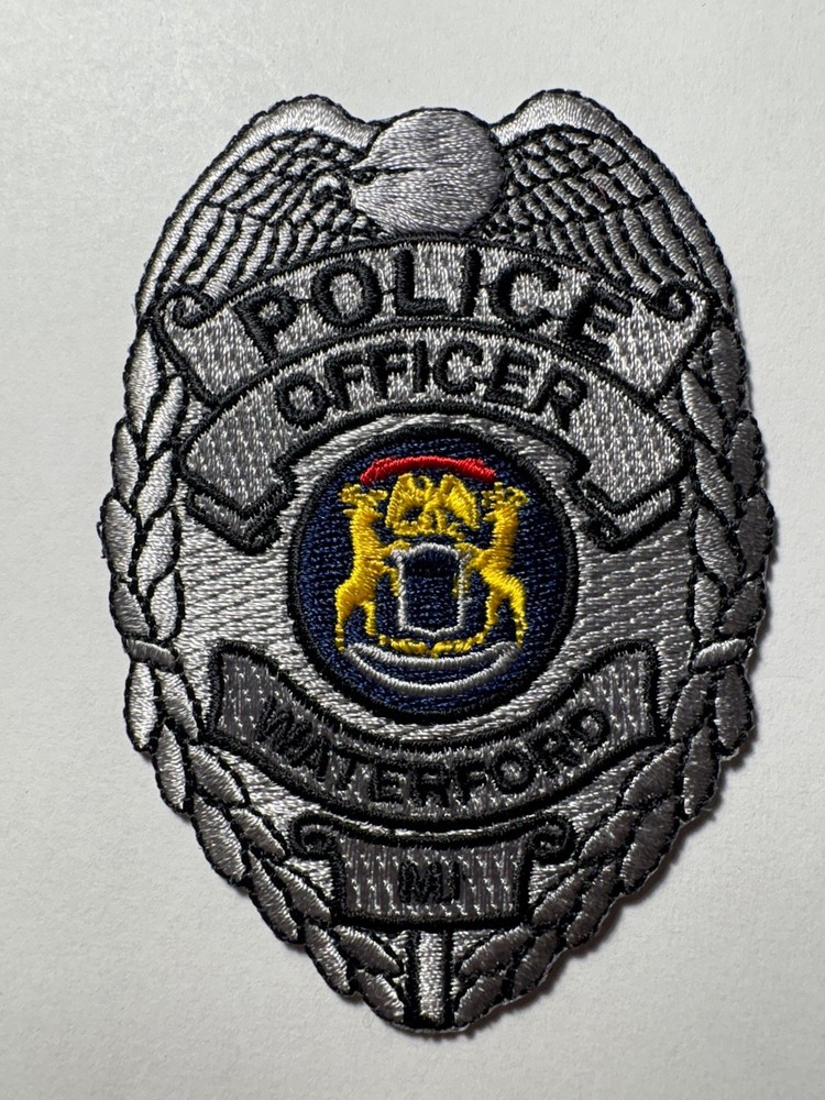 Waterford Michigan Police Patch