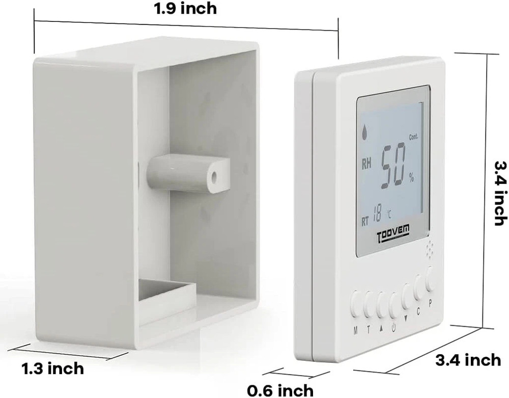 TOOVEM Remote Controller for Humidity & Temperature Control for Sentinel Series
