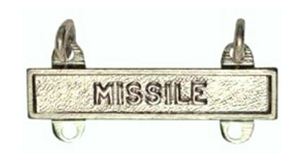U.S. Army Qualification Missile Bar Brite Finish (each)