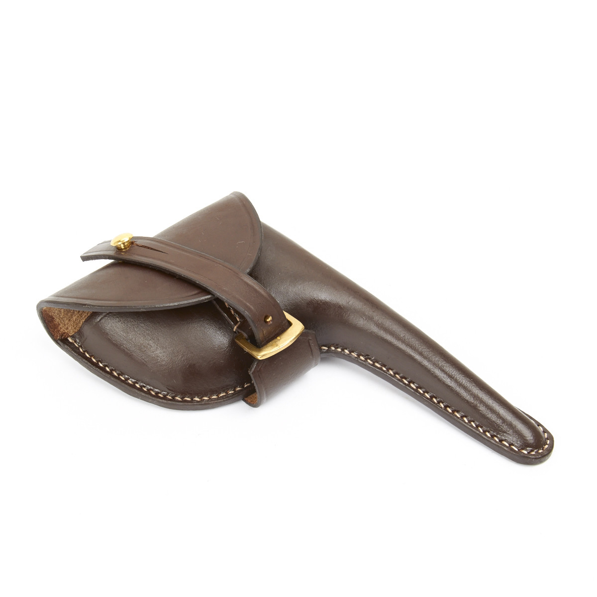 British WWI Robbins Dudley Fighting Knife Leather Scabbard (No Knife)